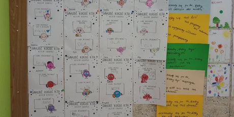 Powiększ grafikę: Prezentacja prac plastycznych dzieci.