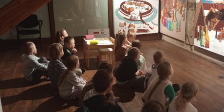 Grupa 0A z wizytą w Błękitnym Baranku