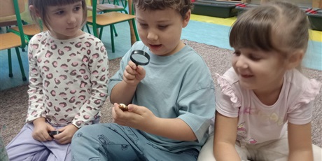 Jantarkowo - warsztaty bursztynnicze w grupie 0A