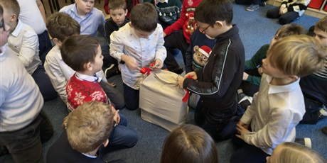 Kalendarz Adwentowy w świetlicy klas trzecich