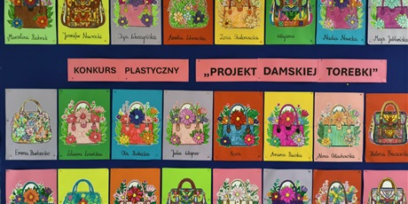 Konkurs plastyczny pt. "Projekt damskiej torebki"