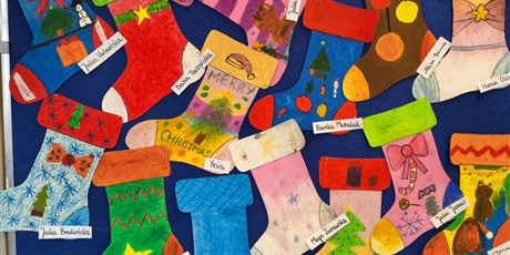 Konkurs plastyczny pt. „Świąteczna skarpeta”