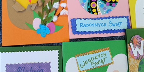 Powiększ grafikę: Prostokątne kartki wielkanocne.