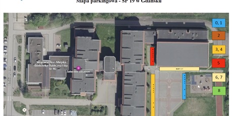Rowerowy Maj - mapa parkingowa