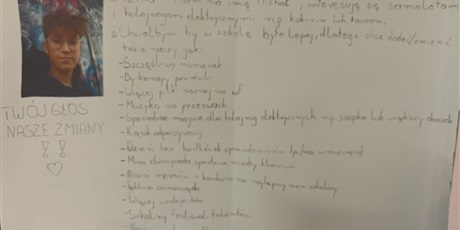 Powiększ grafikę: Program wyborczy kandydata.