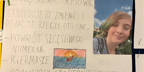 Powiększ grafikę: Program wyborczy kandydata.