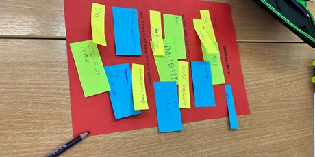 Powiększ grafikę: Efekt pracy uczniów.