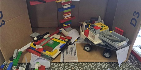 Techniczny konkurs pt. "Mój pojazd z LEGO"