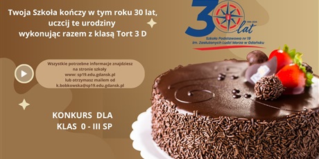 Powiększ grafikę: Konkurs plastyczny na Tort 3D
